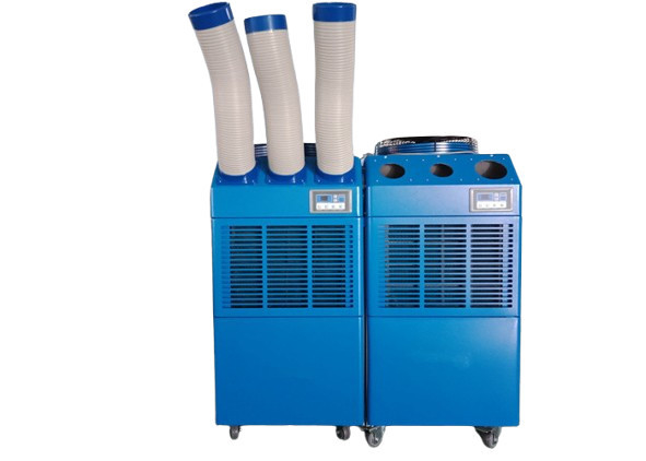 6500w Portable Spot-Klimaanlage 22000btu Luftgekühlt AC Drei Kanäle Portable Spot-Cooler