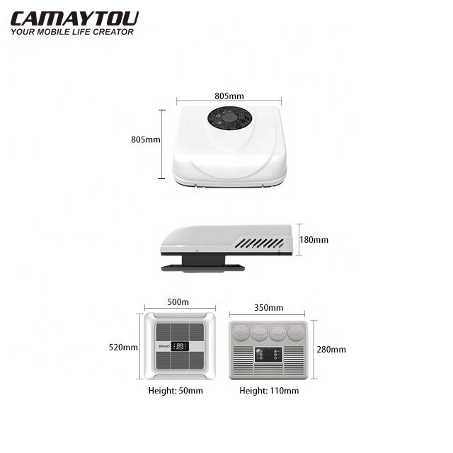 12V Klimaanlage 24V 48V Wohnmobil Wohnwagen Camper Motorhome Campervan Van Klimaanlagen