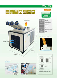 Kühlmittel-fertigte abkühlende Art-tragbare Klimaanlage 28900BTU Form besonders an